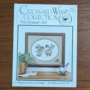Crossed Wing Collection First Encounter Birds Cross Stitch Pattern